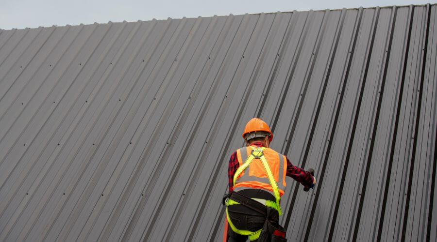 Professional metal roof installation services in Whitewood, SD